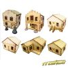 6 House Set