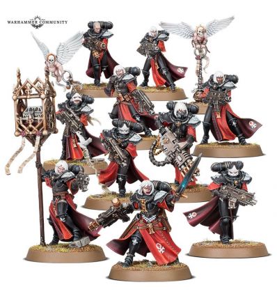 Adepta Sororitas - Battle Sisters Squad*