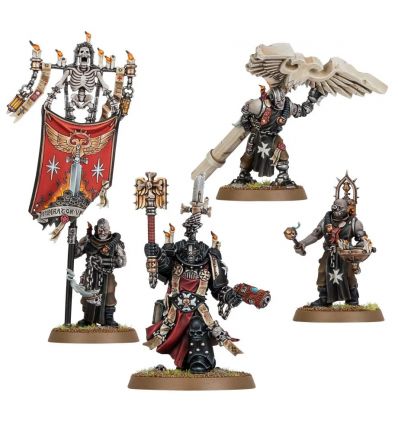 Black Templars - Chapelain Grimaldus & Suite
