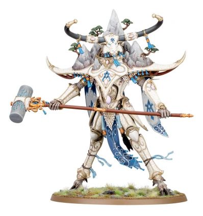 Lumineth Realm-lords - Alarith Spirit of The Moutain / Avalenor the Stoneheart King