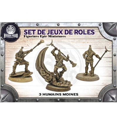 Set De Figurines Pour JDR - Humains Moines