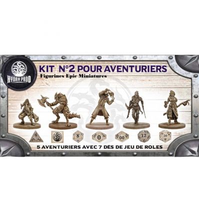 Set de Figurines Pour JDR - Kit N°2 pour aventuriers
