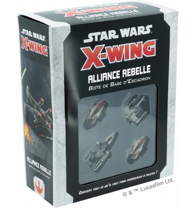 X-WING 2.0 : Alliance Rebelle - Escadron Boite De Base