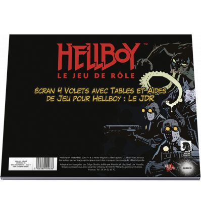 JDR Hellboy Ecran De Maitre