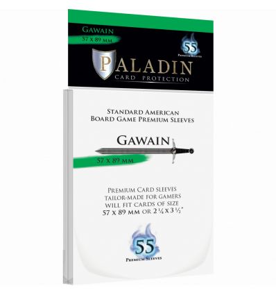 Protèges Cartes - Sleeves - Paladin - Format 57x89 (Gawain)