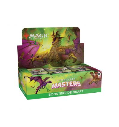 Display - Commander Masters - Boosters de Draft 24 Boosters