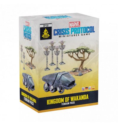 Marvel Crisis Protocol: Kingdom of Wakanda Terrain Pack
