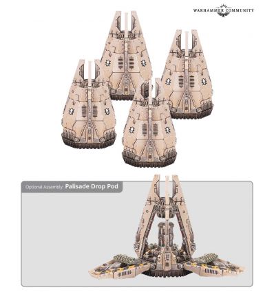 LEGIONS IMPERIALIS - DREADNOUGHT DROP PODS