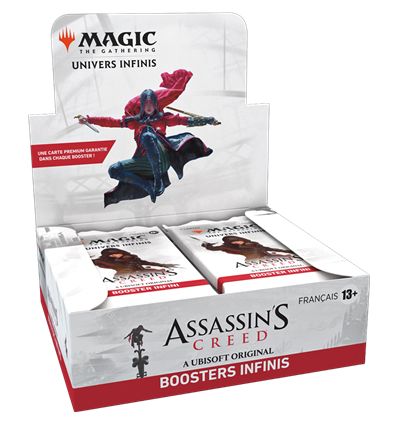 Boite de 24 boosters Infinis Magic Assassin's Creed
