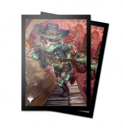 MTG Outlaws of Thunder Junction - Protector Sleeves - Squelette