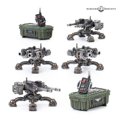 NECROMUNDA: TRAZIOR PATTERN SENTRY GUNS