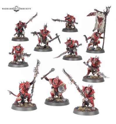 Warhammer AOS - Skaven - VERMINES DE CHOC