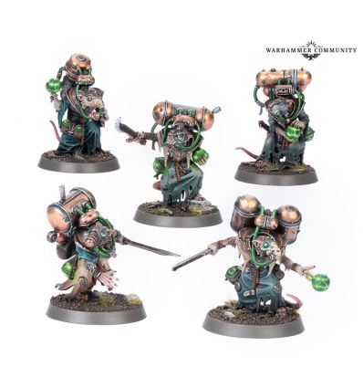 Warhammer AOS - Skaven - ACOLYTES GLOBADIERS