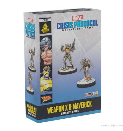 Marvel Crisis Protocol - Weapon X and Maverick