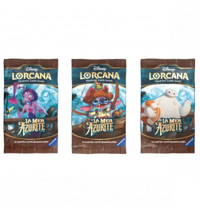 Lorcana S6 La Mer Azurite Booster