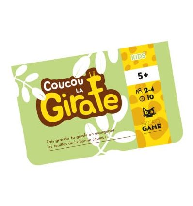 Micro Game - Coucou la Girafe