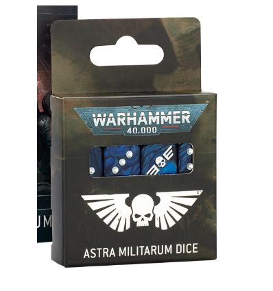 WARHAMMER 40000: ASTRA MILITARUM DICE