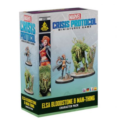 Marvel Crisis Protocol - Elsa Bloostone Et Man-Thing