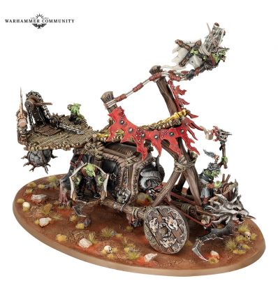 Gloomspite Gitz V4 - CATAPULTE A PLONGEURS DE LA MORT