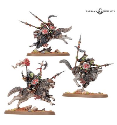 Gloomspite Gitz V4 - CAVALERIE GROGNEMEUTE