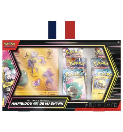 Pokémon : Coffret Premium Ampibidou-ex de Mashynn