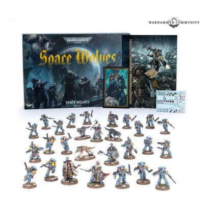 Space Wolves V10: SET D'ARMEE (FRANCAIS) - Stock Limité et Garantis
