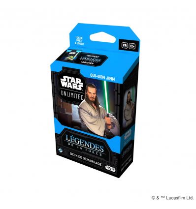 Star Wars Unlimited JCC - Saison 5 - Legendes de la Forces - Deck Qui-Gon Jinn
