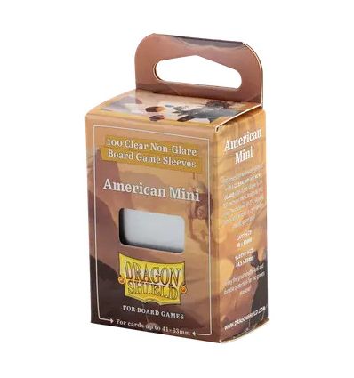 Sleeves Dragon Shield - American Mini 41x63mm