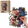 Puzzle En Bois - Skull