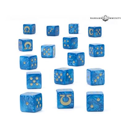 Space Marines V10 -  ULTRAMARINES DICE