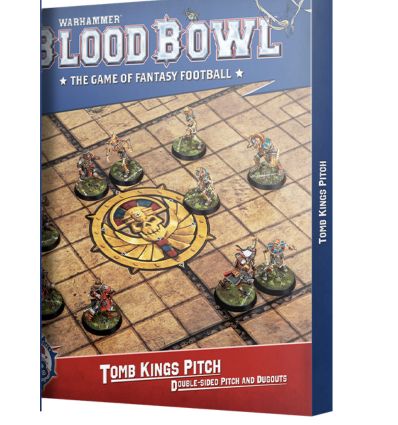 Blood Bowl V3 -  TOMB KINGS TEAM PITCH & DUGOUTS