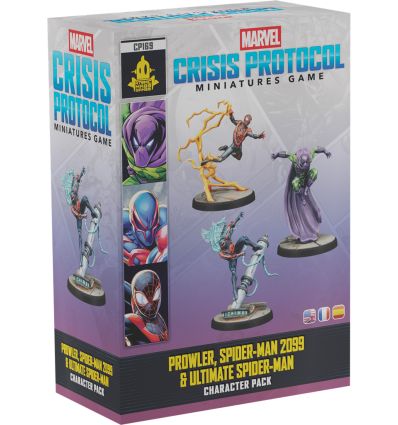 Marvel Crisis Protocol - Prowler, SpiderMan 2099 & Ult Spider Man