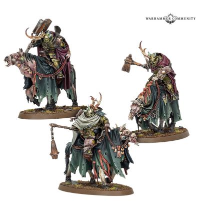 Maggotkin de Nurgle V4 - CHEVALIERS SORDIDES