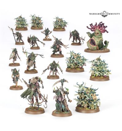 Maggotkin de Nurgle V4 -  CELLULE BUBONIQUE