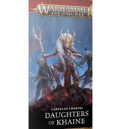 WARSCROLL CARDS: DAUGHTERS OF KHAINE FRA