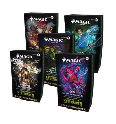 Magic TCG  - Les Secrets De Strixhaven Deck Commander Talent De Prismari