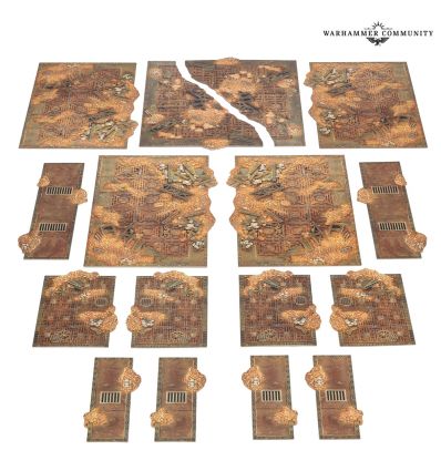 WARHAMMER 40000 V11 - SET DE ZONE DE TERRAIN