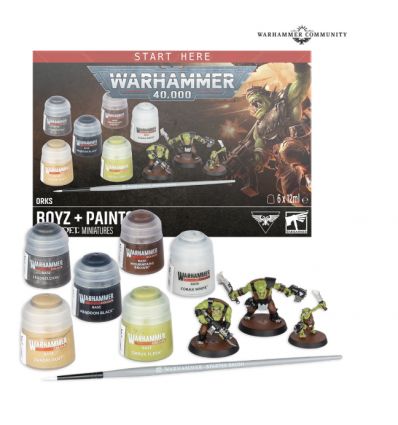 Warhammer 40000 V11 - ORKS + PAINTS 