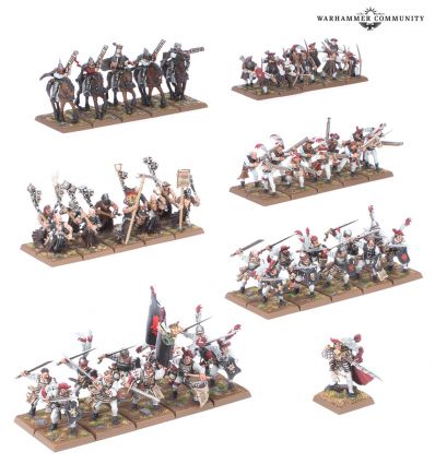 The Old World V2 - EMPIRE OF MAN: BATTLE MARCH ARMY