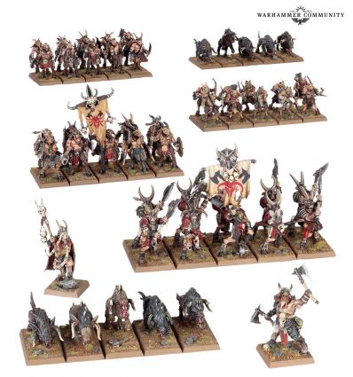 The Old World V2 - BEASTMEN BRAYHERDS: BATTLE MARCH ARMY