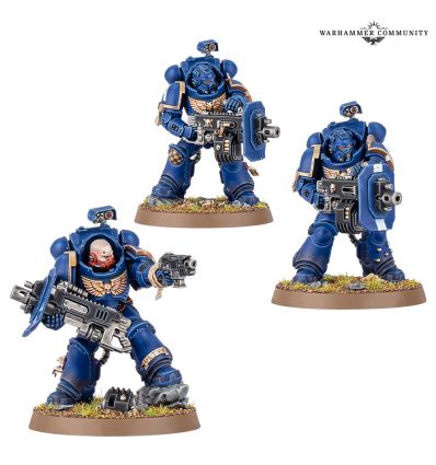Space Marines V11 - ESCOUADE ERADICATOR BOLTERS LOURDS