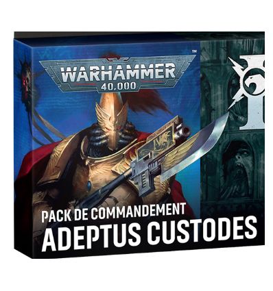 Adeptus Custodes V11 - PACK DE COMMANDEMENT