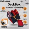 Made4Game - Deckbox Commander XL 150 Noir/Rouge
