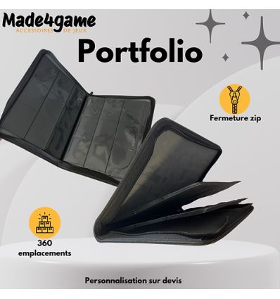 Made4Game - Portfolio 3X3 Noir