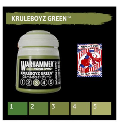 Warhammer Tone Pro -  KRULEBOYZ GREEN 5 12ML ROW
