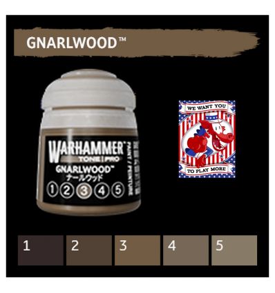 Warhammer Tone Pro -  GNARLWOOD 4 12ML ROW