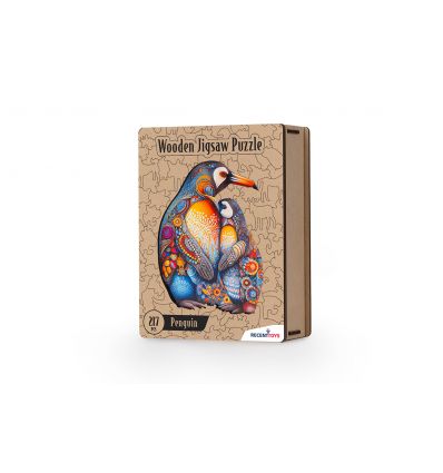 Puzzle En Bois - Pinguouin