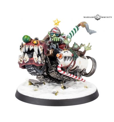 Orks V11 - LA SQUIGMOBILE DE GOBBO LE ROUGE - Série Limitée
