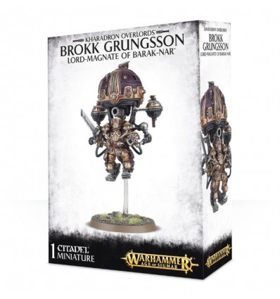 Warhammer AOS - Kharadron Overlords - BROKK GRUNGSSON, SEIGNEUR-MAGNAT DE BARAK-NAR