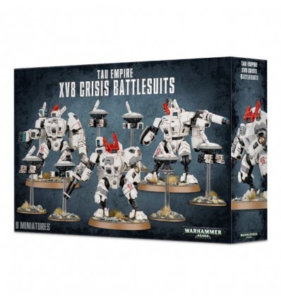 [Tau Empire] XV8 Crisis Battlesuit Team